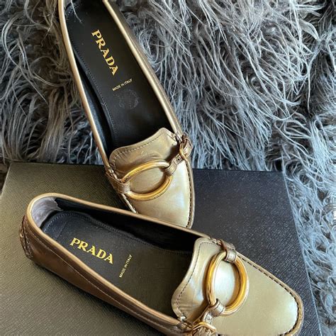 prada driving shoes ebay|prada driving loafers women's.